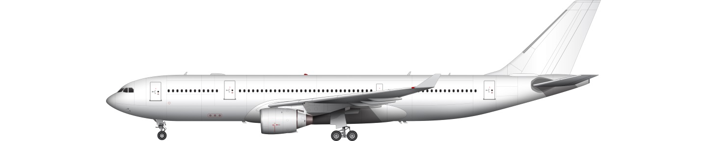 Airbus A330-200 illustration