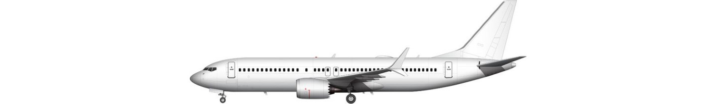 Boeing 737 MAX 8 illustration